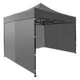 Automatski pop-up vrtni paviljon šator, 3x3 m, sivi, MultiGarden