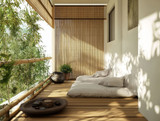 Dvostrana Bambusna Prostirka 150x300 cm za Balkon, Terasu i Ogradu MultiGarden