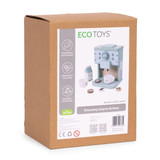 Drveni aparat za kafu za djecu Barista Set 8 dijelova ECOTOYS