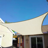 Pravokutna zaštita od sunca, vodootporna tenda, 2x3 m, bež, MultiGarden