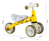 Balans Bicikl Baby "Žirafa" Ecotoys