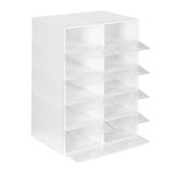 Modularni organizator za obuću, plastični ormar (10 komada)