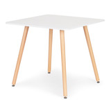 Moderan drveni kvadratni kuhinjski stol 80x80 cm, ModernHome