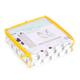 Velika EVA pjenasta podloga za djecu Farma 90.5x90.5 cm 21 komada ECOTOYS