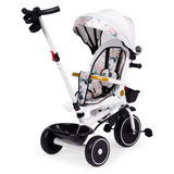 Tricikl kolica za djecu sa okretnim sjedištem, ručkom za guranje i baldahinom, ECOTOYS