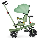 Tricikl-kolica 2u1, rotirajuće sjedalo, sklopivi baldahin, zelena, ECOTOYS