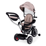 Tricikl-kolica 2-u-1 sa rotirajućom sjedalom, sklopivom sunčanom zaštitom, bež, ECOTOYS