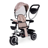 Tricikl-kolica 2-u-1 sa rotirajućom sjedalom, sklopivom sunčanom zaštitom, bež, ECOTOYS