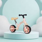Balansna bicikla za djecu, EVA kotači, podesiva sjedala, roza, ECOTOYS