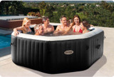 Naduvni oktagonalni spa bazen sa hidromasažom za 6 osoba 218x71 cm INTEX 28462