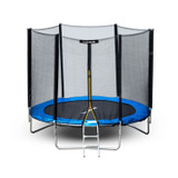 Vrtni trampolin sa zaštitnom mrežom 10 ft 304–312 cm + Ljestve