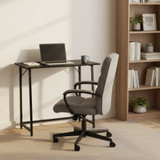 Sklopivi radni stol ModernHome 80x45 cm crni laptop stol