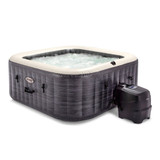 Napuhavajuća kvadratna SPA topla kada sa hidromasažom za 4 osobe 175x71 cm INTEX 28450