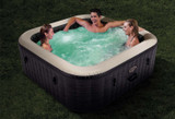 Napuhavajuća kvadratna SPA topla kada sa hidromasažom za 4 osobe 175x71 cm INTEX 28450