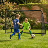 Fudbalski gol s mrežom 240 × 160 × 80 cm – MOVEPRO