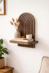 Zidna polica Artmtkwll1D - Wenge