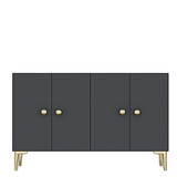 Konzola Simple 120 - Antracit