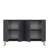 Konzola Simple 120 - Antracit