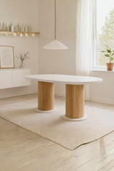 Blagovaonski stol Weltwood Bohemian okrugli 6