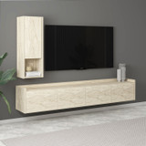 TV komoda Sema - Travertin