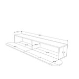 TV stalak LUM1-W