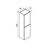 Kupaonski ormarić Nest 40 v2 - 630
