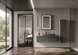 Dekorativno drveno ogledalo za rukotvorine 60 x 90 v2 - 503