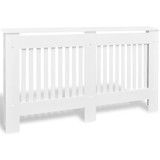 Bijeli MDF Zaštitni Pokrov za Radijator 152 cm