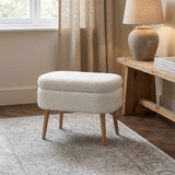 Mini puf Oslo - Bijeli