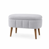 Mini puf Oslo - sivi