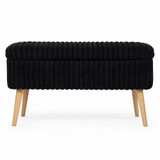 Pouffe Oslo Linen - Toscano Black