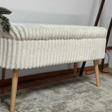 Pouffe Oslo Linen - Toscano krem