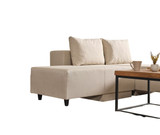 Kutna sofa Poly M - bež