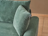 Kutna sofa Flavia - Zelena