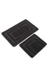 Set prostirki za kupaonicu (2 komada) Cerceve - antracit