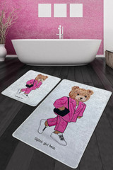 Set prostirki za kupaonicu (2 komada) Boss Girl Djt