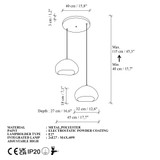 Luster LOVAL-30-2-T-LUNA