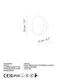 Zidna lampa Aura - 15520 - L
