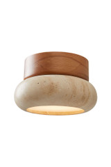 Zidna lampa Worm-S - Hrast