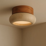 Zidna lampa Worm-S - Hrast