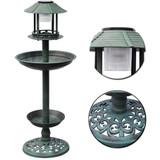 Kupka/hranilica za ptice sa solarnim svjetlom Kupka/hranilica za ptice sa solarnim svjetlom
