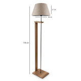 Drvena podna lampa AYD-3134