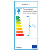 Zidna lampa L1222 - Crna