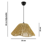 Luster Sukne - Camel, crni