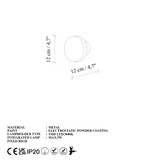 Zidna lampa Aura - 15520 - S