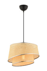 Luster Barette Hazeran - Camel, srebrni