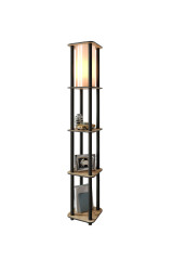 Podna lampa Estantes Square - hrast