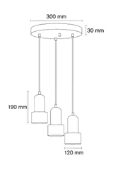 Luster Loer-C - Hrast