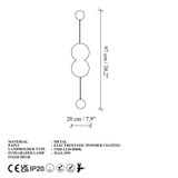 Zidna lampa Ledos - 15543