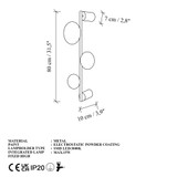 Zidna lampa Ledos - 15540